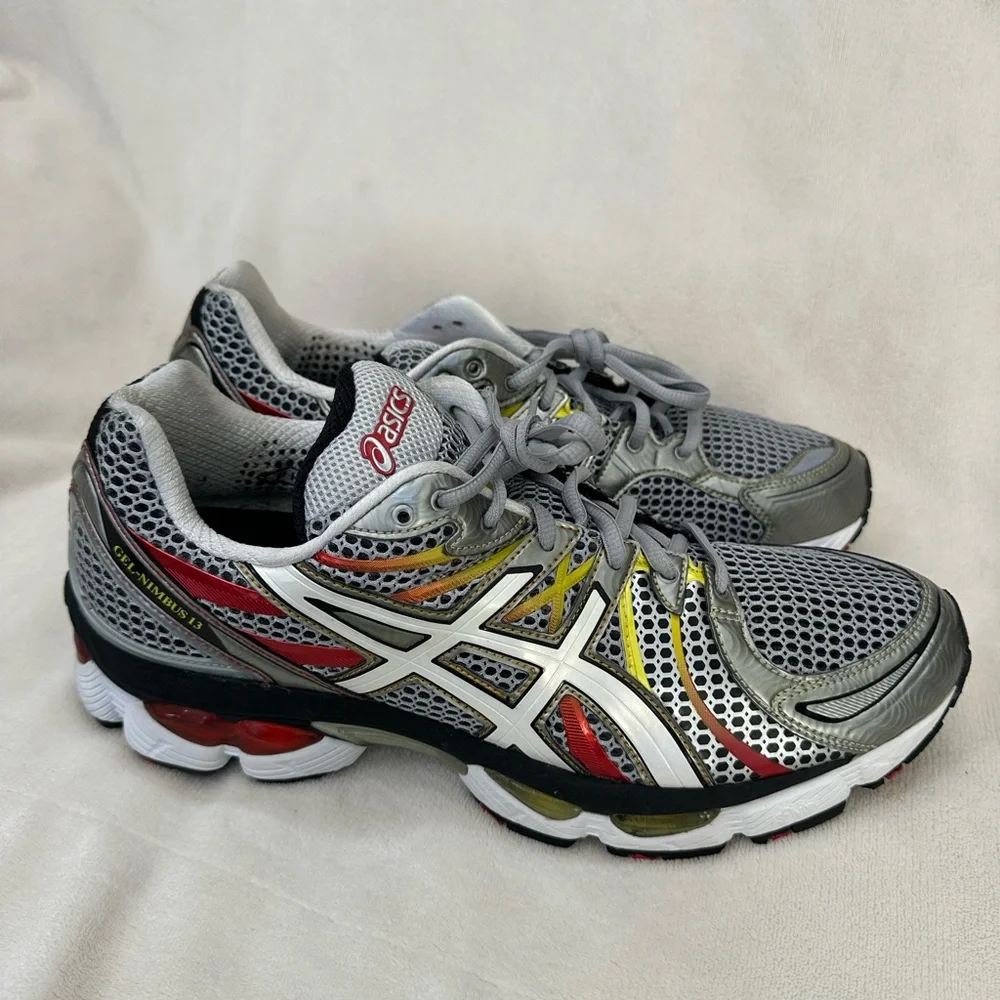 Asics Gel Nimbus 13 Mens Shoes Size 11.5 T142N - Picture 5 of 9